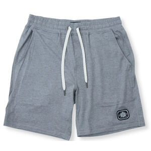 New Baja Llama Men's Mach Zero Lounge Shorts, Grey Size XXL